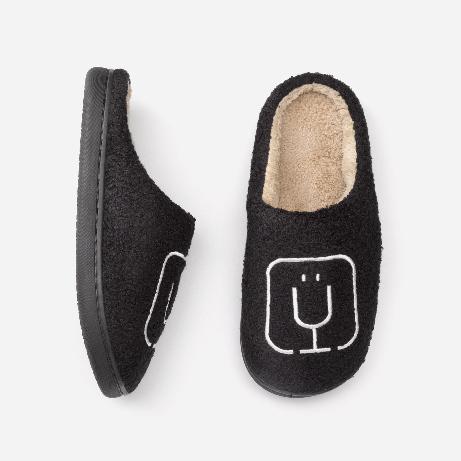 brumate-fuzzy-slippers-black-i0 apparel-slippers-above.png